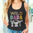 Wild Dada Zoo Theme Birthday Safari Jungle Fiesta A Juego Camiseta sin mangas