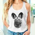 African Painted Dog Close-Up For Wild Dog Fans Tank Top