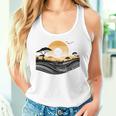 Atardecer Africano Baobab Árboles Naturaleza Paisaje Camiseta sin mangas