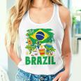 Brazil Flag Outfit Idea For Children Brazil & Brazilian Flag Yellow Tank Top