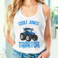 Children's Cool Boys Driving Tractor Tractor Boy Tank Top