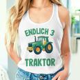 Children's Tractor Boys 3 Years 3Rd Birthday Boys Tractor Tank Top