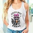 Cute Feral Raccoon | Vibrant Sunglasses | Small Tank Top