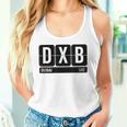 Dxb Dubai Arabic Emirate Travel Souvenir Tank Top