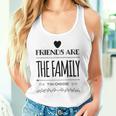 Friends Are The Family You Choose Amazing Heart Gray Tank Top