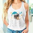 Hamsti Schlafi Schlafi Sad Hamster Schlafi Schlafi Blue Tank Top