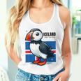 Iceland Iceland Flag Puffin Tank Top