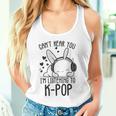 Ich Kann Dich Nicht Hören Ich Hörre Zu Kpop Rabbit K-Pop Gray Tank Top