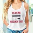 Ich Ziehe Was Du Nicht Ziehst Slogan Tekk Hardtekk Raven Tank Top