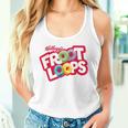 Kellogg's Froot Loops Breakfast Cereal Logo Blue Tank Top