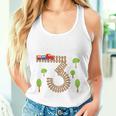 Kinder Geburtstags 3 Jahre Junge Zug Eisenbahn Geburtstag Tank Top