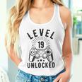 Nivel 19 Desbloqueado Boda Del 19º Aniversario Camiseta sin mangas