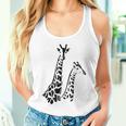 Paire De Girafe En Noir Et Blanc Pour Les Amateurs De Girafe Débardeur e