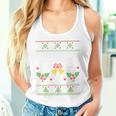 Peace I Come In Peace Matching Ugly Christmas Jumper Tank Top