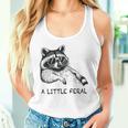Raccoon Moon Tank Top – Unisex | Trash Panda Animal Design