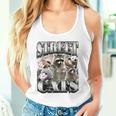 Raccoon Summer Tank Top - Retro Unhinged & Playful Vibes for All