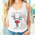 I Am A Reindeer Fun Christmas Gray Tank Top