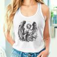 Saint Michael The Archangel Tattoo Style Tank Top