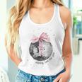 Shining Just For You Ribbon Disco Ball Tank Top