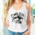 Sink The Rich Gladys Orca Revolutionary Orca Whale Atrás Camiseta sin mangas