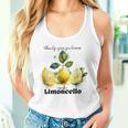 Wenn Du Zitronen Bekommst Mach Limoncello Travel To Italy Tank Top