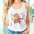 Year Of The Ox Chinese Zodiac Animal Horoscope Red Seal Premium Tank Top