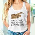 Be Yourself Always And Be A Western Hognose Snake Tank Top