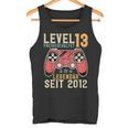 13Th Birthdayideo Gamer Level 13 Unlockedintage Tank Top