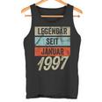 25Th Birthday Man 25 Years Legendary Since January 1997 Tank Top