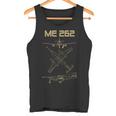 Me 262 Diagrama De Esquemas De Avión Alemán Ww2 Warbird Camiseta sin mangas