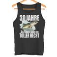 30 Jahre Und Noch Ein Toller Hecht Angler Birthday Tank Top