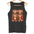 31 Monkey See Nothing Hear Say Smartphone Tank Top