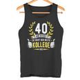 40 Jahre Dienst College Service Anniversary Company Anniversary Decorative Tank Top