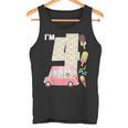 4Th Birthday Crew Ice Cream Truck I'm 4 Bday Ice Cream Party Camiseta sin mangas
