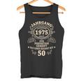 50Th Birthday Man Myth Legendintage 1975 Tank Top