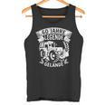 60Th Birthday Farmer 60 Years And A Legend Tank Top