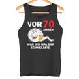 70Th Birthday Man 70 Years Decoration 70S 70Th Birthday Tank Top