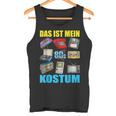 80S Retro Party Fancy Dress Cassette I Love The 90S Tank Top