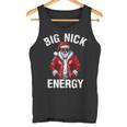 African American Santa Claus Christmas Big Nick Energy Tank Top