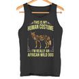 African Wild Dog African Painted Dog Pup Tank Top