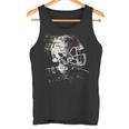 American Football Helmet Linemen Tank Top