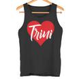 Amo A Trini Primer Nombre Yo Corazón Camiseta sin mangas