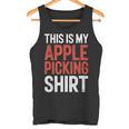 This Is My Apple Picking Shirt Harvest Festival Tank Top