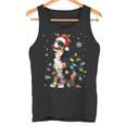 Bernese Mountain Dog Christmas Jumper Xmas Lights Tank Top