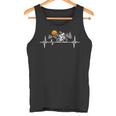 Bicycle Heartbeat Cyclist Road Bike Tank Top