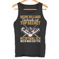 Billiard Technique Is Top Secret Tank Top