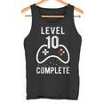 Birthday Boy 10 Years Gamer Level 10 Complete Tank Top