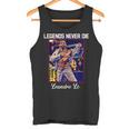 Bjj Legends Never Die Bjj Gi Brasileño Jiu Jitsu Camiseta sin mangas