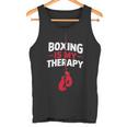 Boxeador De Boxeo Con Cita De Boxeo Para Artes Marciales Mixtas Camiseta sin mangas