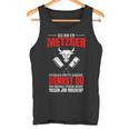 Butcher And Fleischer Sayings I Battle Motif Tank Top